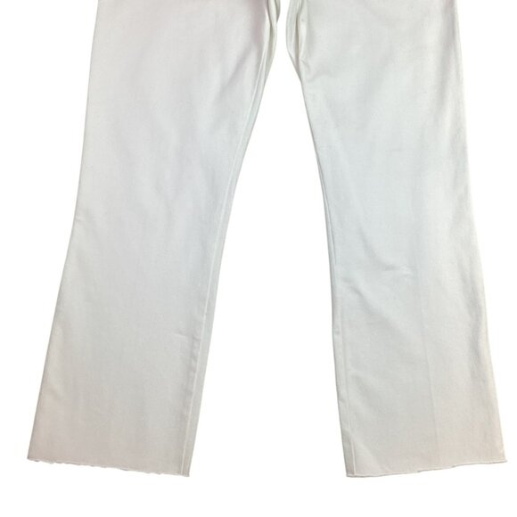 Lauren Ralph Lauren Womens 10 Straight Leg White Jeans - Picture 4 of 12